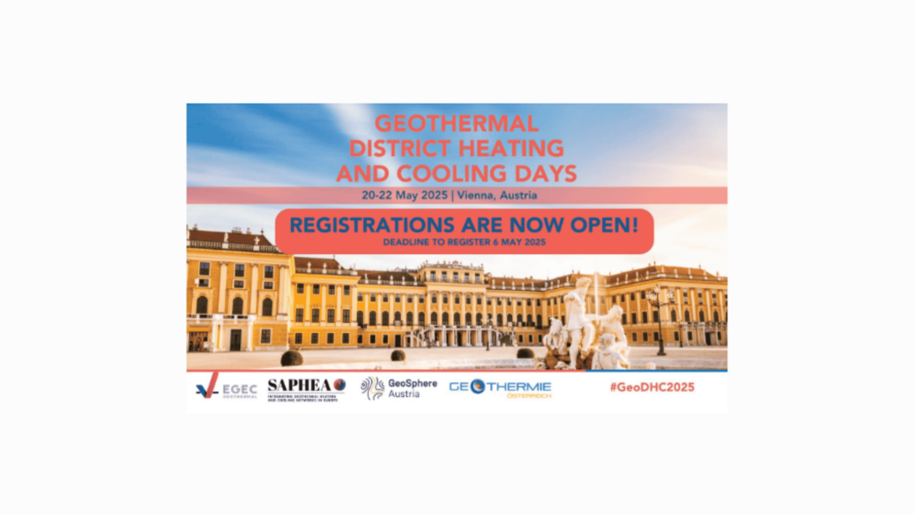 The Geothermal District Heating and Cooling Days 2025
